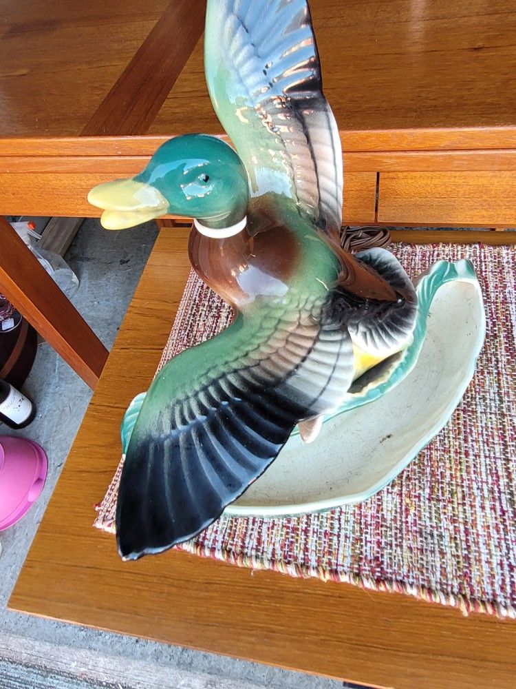 Vintage Mid Century Lane & Co. Duck Lamp