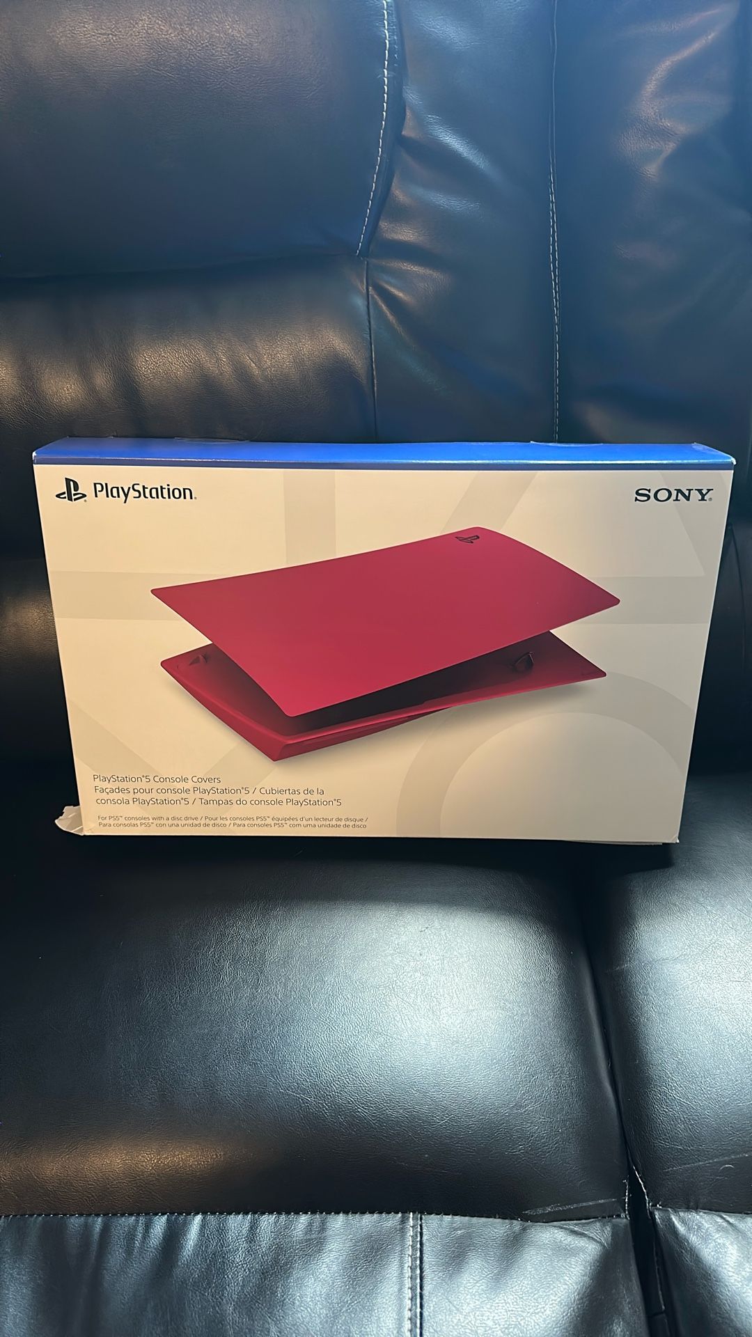 Ps5 Console Cover - Cosmic Red