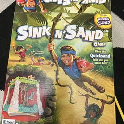 Kinetic Sand Sink N Sand Game For Kids Board Game 