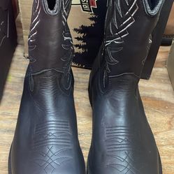 Botas Redwings Waterproof Sz 10 D Steel Toe