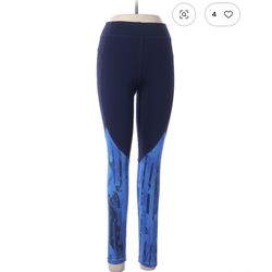 Under Armour Blue Active Pants Size M Leggings
