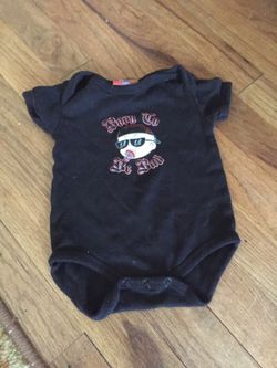 Size 3 months onesie born to be bad boys