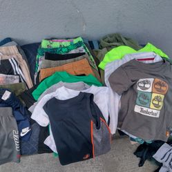 BOY'S 18 T - 24 T SHORTS AND T-SHIRTS ALL FOR $30