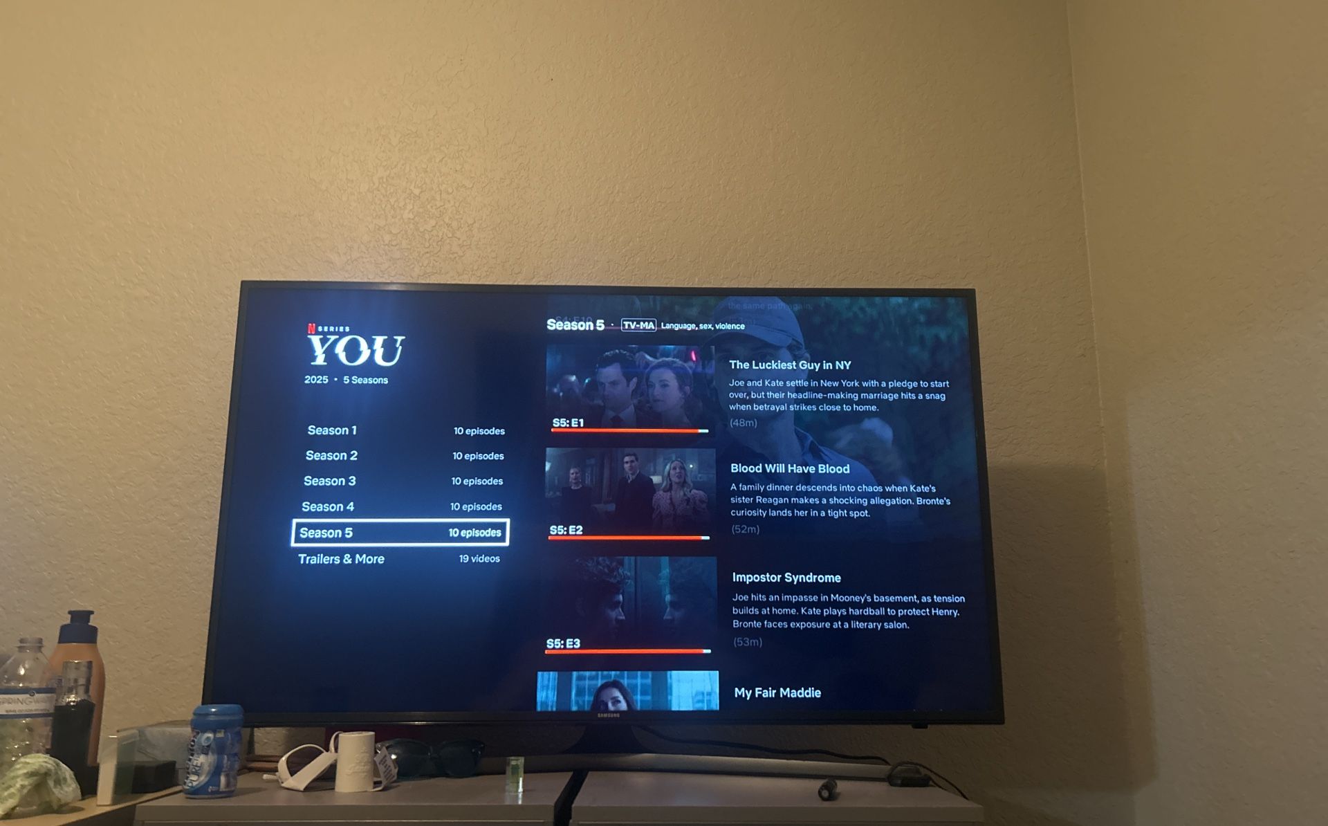 Samsung Tv 50” Inch
