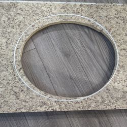 Bathroom Vanity Top With Back Splash And  Side splash And Sink