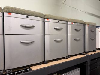 Mobile Pedestal File Cabinet on Casters
