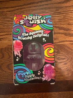 Nee Doh Jelly Squish Stretchy Jellyfish Toy
