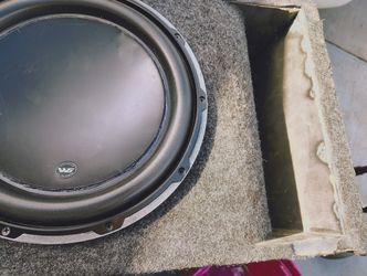 JL Audio W6.  12"