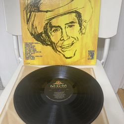 Hank Williams Vinyl Record 