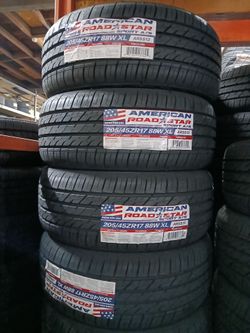 Tengo un set de llantas nuevas 205 45 17 de la marca americana