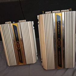 Crossfire Amplifiers  4ch  &  2ch
