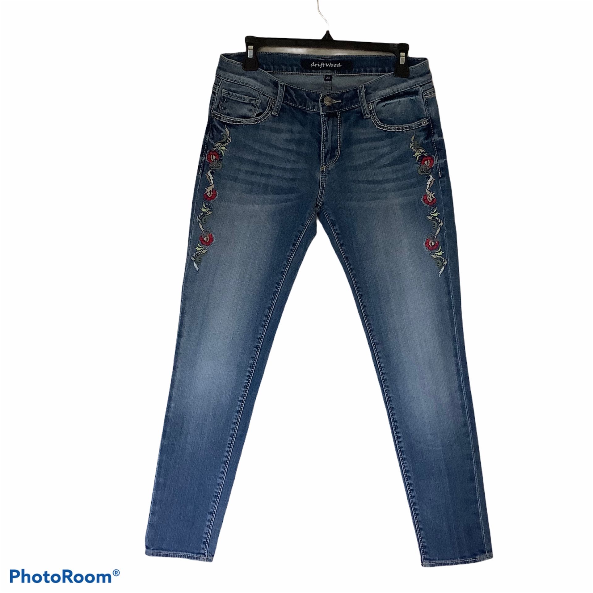Driftwood Embroidered Jeans