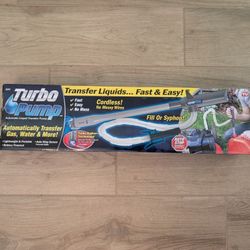 Turbo Pump - New