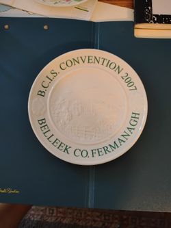 Belleek Celebrating 150 Years - 2007 Convention Plate