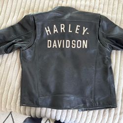 Harley Davidson Leather Jacket Size XL