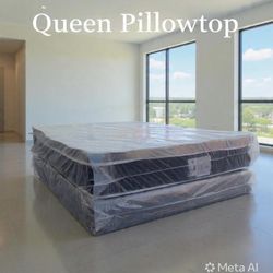 Queen Mattress Set PillowTop – Brand New –  Same Day Delivery Available 🚚