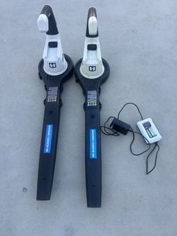 Hart Blower (2) Plus Charger NO BATTERY