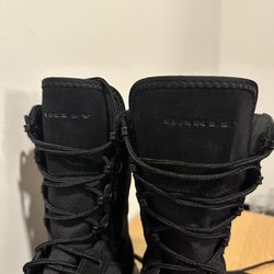 Black Oakley Military Tactical Boots Size 6 US 5 UK 38.5 EU 
