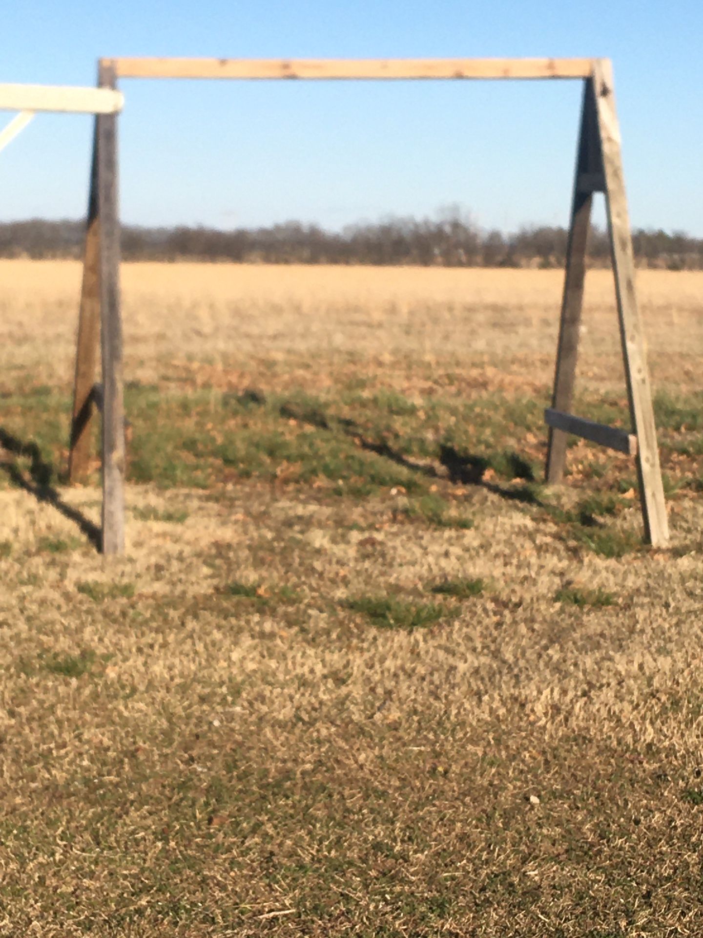 Swing Set And Trampoline