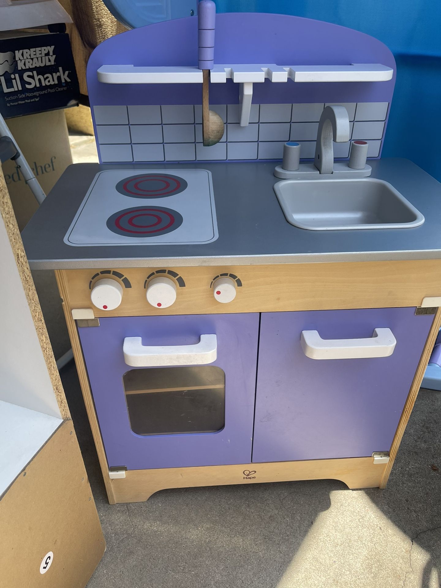 Wooden Hape Play Kitchen for Sale in Lakewood CA OfferUp