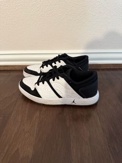 Air Jordan Low-Top Sneakers Black and White