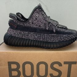 Adidas Yeezy Static Black Reflective Men’s Size 10