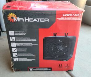 Mr heater 4,800w 240v ceiling mount electric garage heater