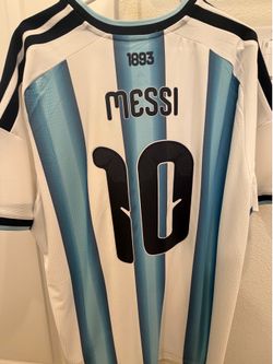2XL Messi On Field Authentic Jersey