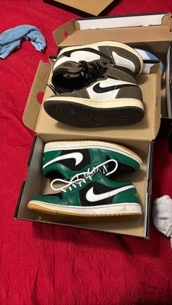 Jordan 1 Low SE Holiday Special (2022) And Travis Scott Nike Kids