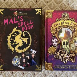 Descendants 3- Book Collection, & 1 Ever After High