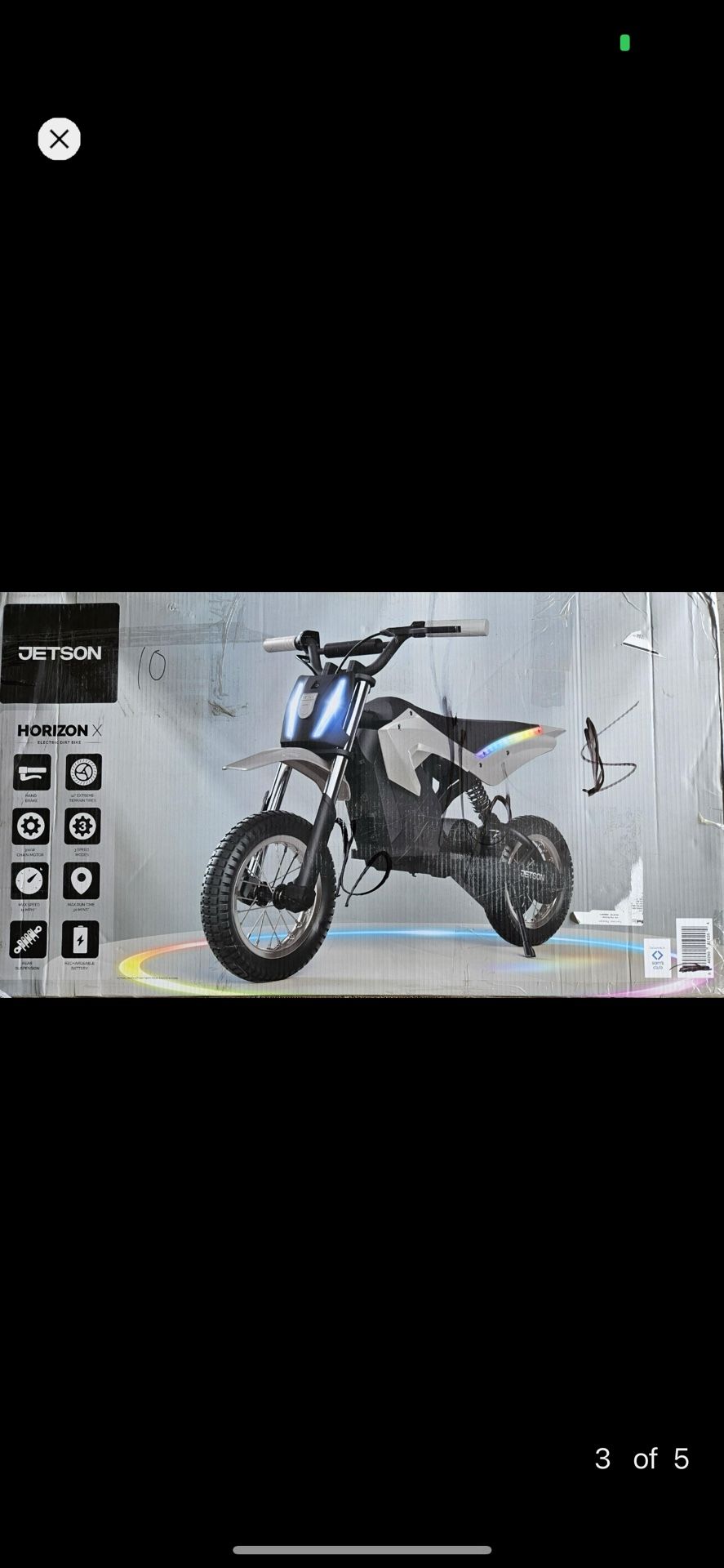 Jetson Horizon Electric Dirt Bike