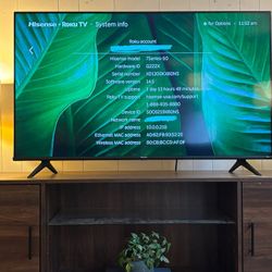 Hisense 55” Roku TV LCD
