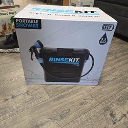 Rinsekit Pro Portable Powered Shower