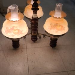 Vintage Floral Chandelier