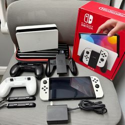 Nintendo Switch OLED Bundle – Excellent Condition