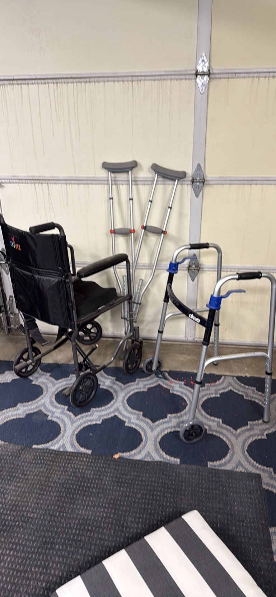 Nova wheelchair, Walker And Crutches