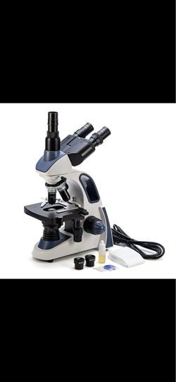 Swift SW380T Trinocular Compound Microscope — New Sealed