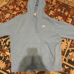 Blue Nike Hoodie