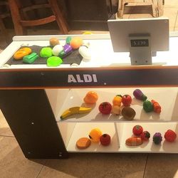 Aldi Cash Register With Food