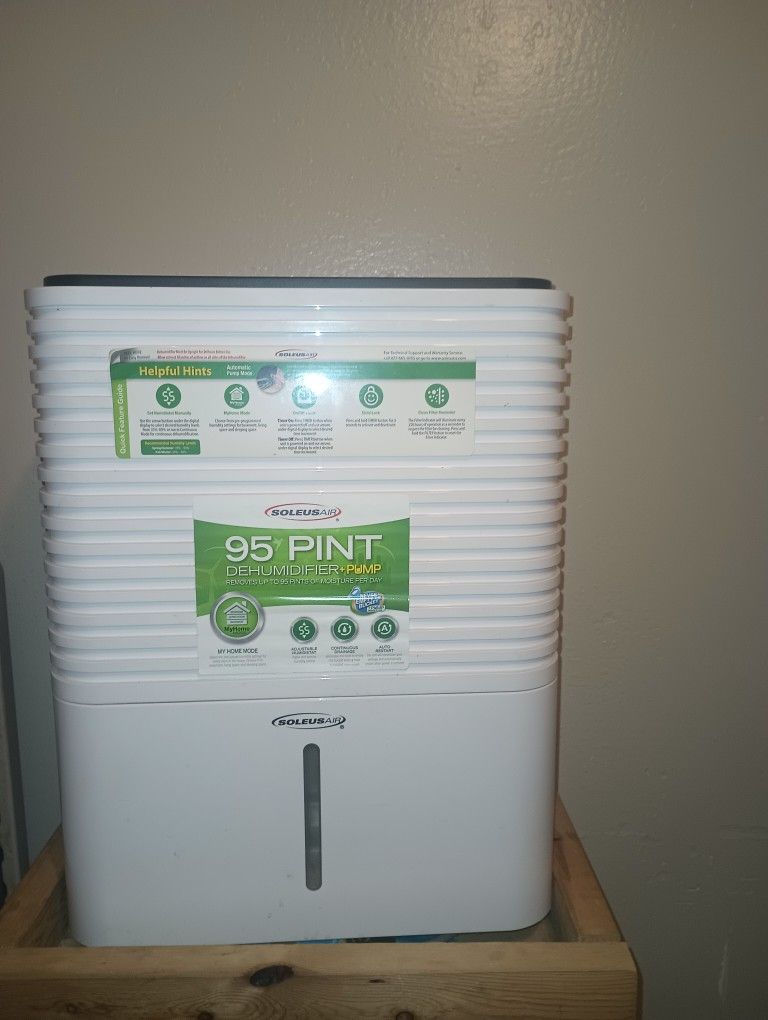 Dehumidifier W/ Pump