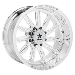 Billet Polished Forged SILENCER 22X12 6X139.1 -44 Fits 1500 Chevy