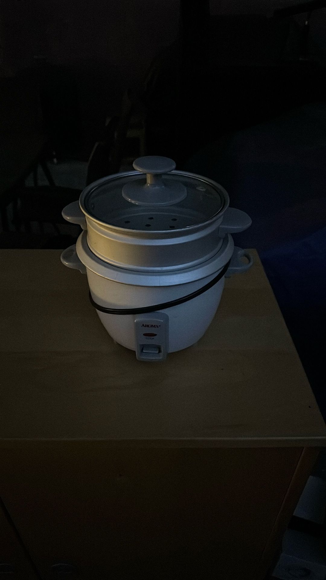 Rice Cooker With Steamer