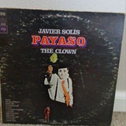 Javier Solis Payaso Vintage Vinyl Record Album LP Latin Spanish Musica Español 