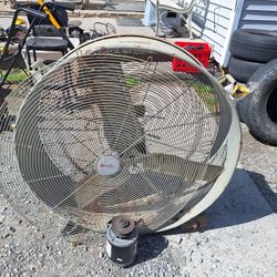 Lot Sale Power Tools ,air Compressor, Barn Fan 