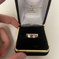 14k Gold And Platinum Ring 