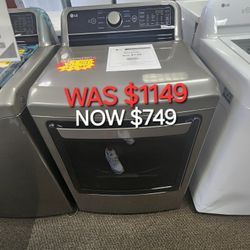 7.3 Cu. Ft. Large Capacity Vented Electric Dryer With Sensor