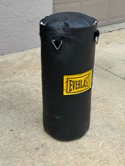 Everlast Heavy Punching Bag Made in USA Boxing Training Bag Excellent Condition