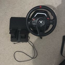 thrustermaster 128 steering wheel for gaming
