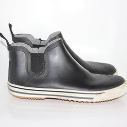 Tretorn Rain Boots/Shoes Black Slip On Men’s US 9-9.5 (EU 41)