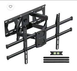Full motion tv wall mount for TV's up to 85in